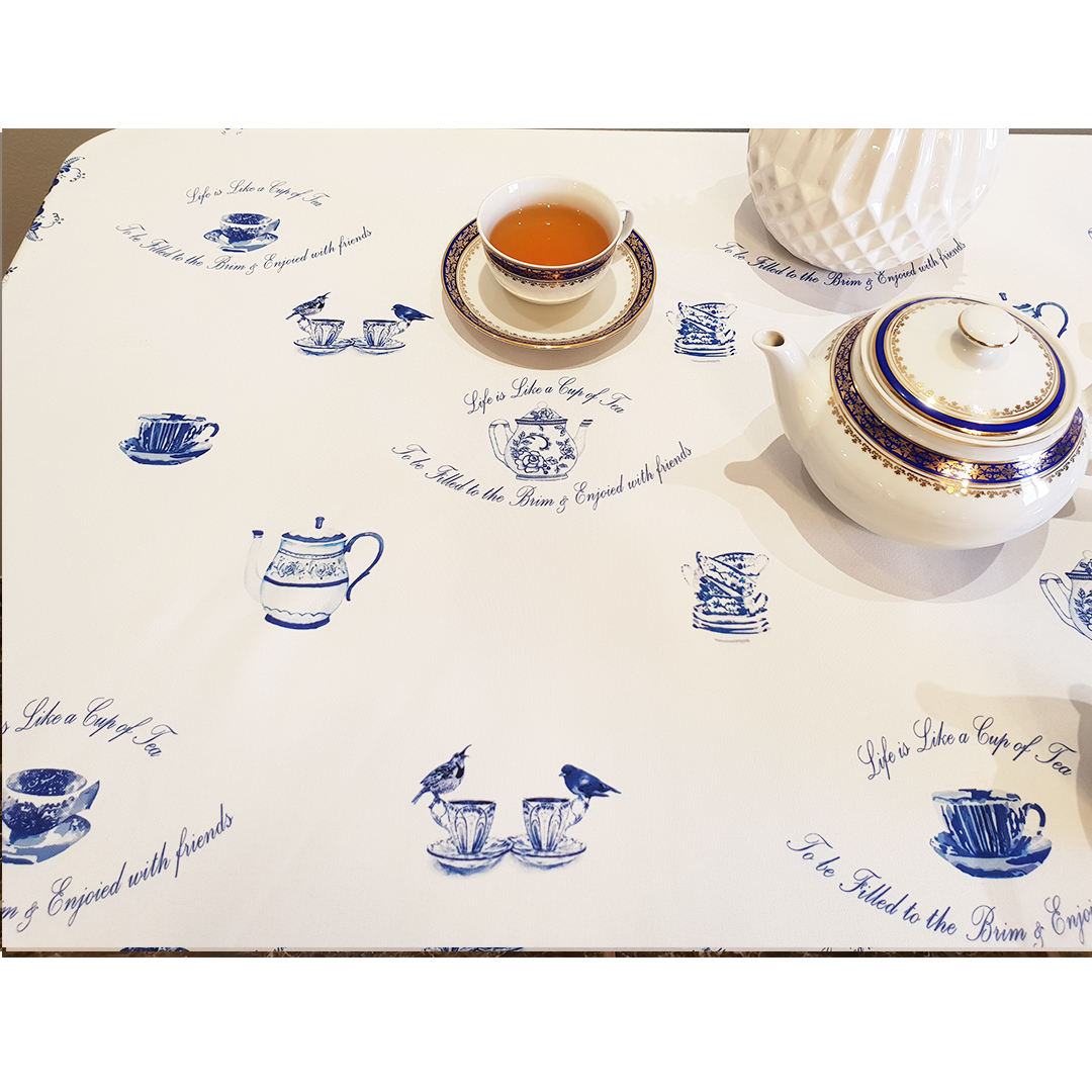 Cup of Tea Table Cloth (140 x 180 cm)